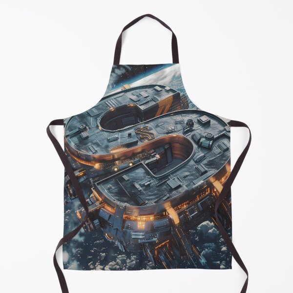 Item preview, Future Spaceship Alphabet S Design designed and sold by Lucky-Sheep777.
