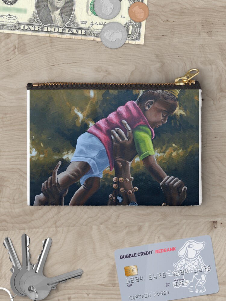 Thumbnail 3 of 4, Zipper Pouch, Way To Success by Josby designed and sold by RainMakerDesign.