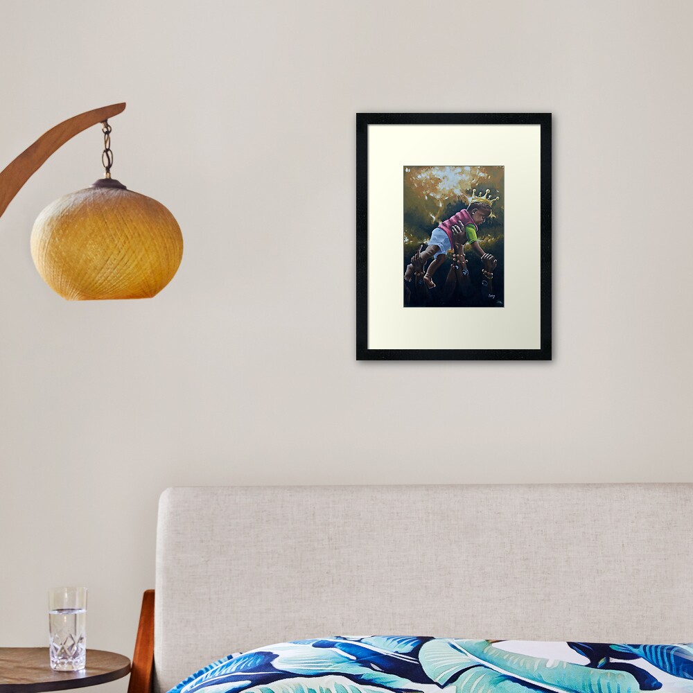 Item preview, Framed Art Print designed and sold by RainMakerDesign.