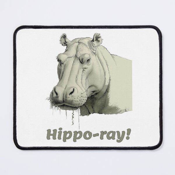 Item preview, Hippo-Ray designed and sold by ArtShare.