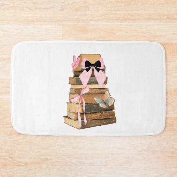 Item preview, Vintage Books Lover Reader Addict Book nerd Pink Bows designed and sold by CCKimShop.