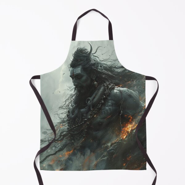 Item preview, Modern Lord Shiva Art designed and sold by All Souls Dream.