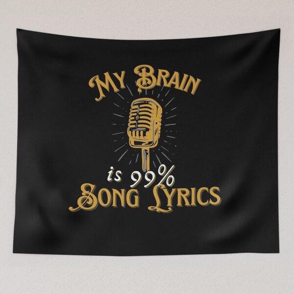 Item preview, My Brain is 99% Song Lyrics, Mind Of A Theater Kid Brain Musical Theatre designed and sold by EULALIA Twarog.