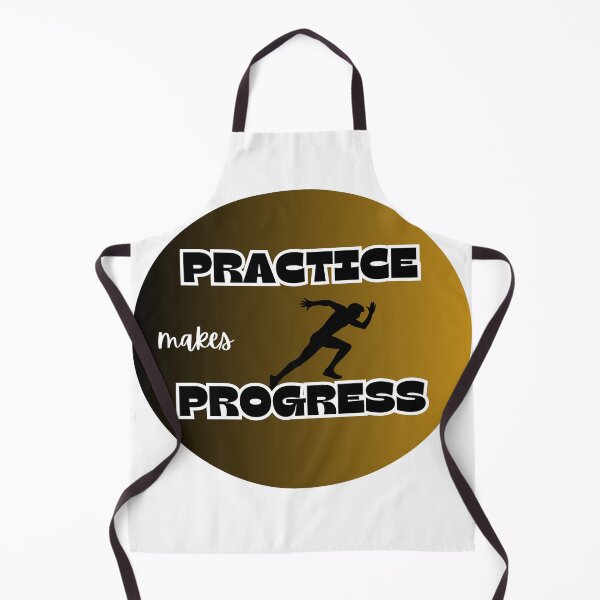 Item preview, practice makes progress, sprinter designed and sold by IFarty.