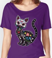 Dia de los Gatos Women's Relaxed Fit T-Shirt