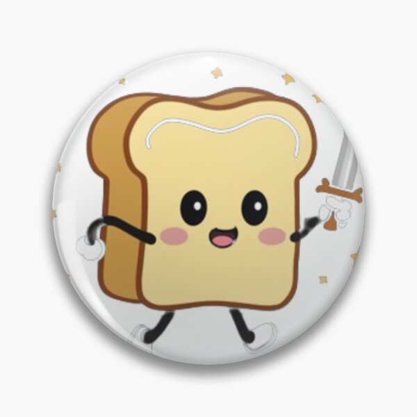 Item preview, Gluten Hates me Kawaii Toast with a Sword designed and sold by EmeraldCauldren.