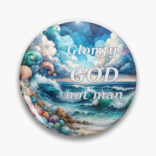 Item preview, Glorify God not man designed and sold by WideIsTheGate.