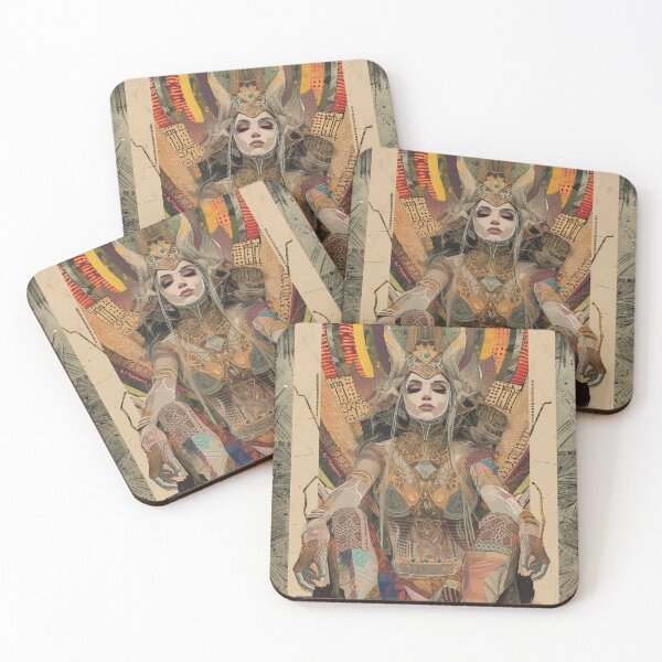 Item preview, Surreal Abstract Goddess Freya Art designed and sold by All Souls Dream.