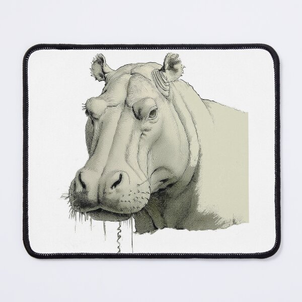 Item preview, Hippopotamus designed and sold by ArtShare.