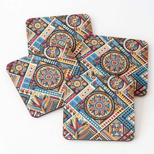 Item preview, African Artistry: Geometric and Vibrant Fabric Patterns designed and sold by Rui Fernandes.