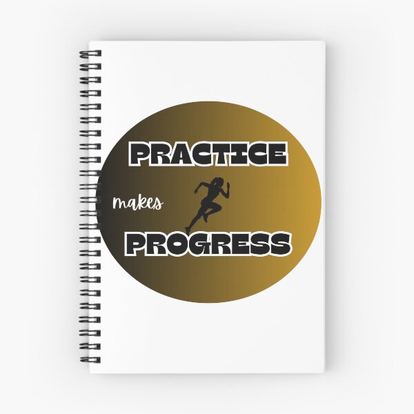 Item preview, practice makes progress, sprinter designed and sold by IFarty.