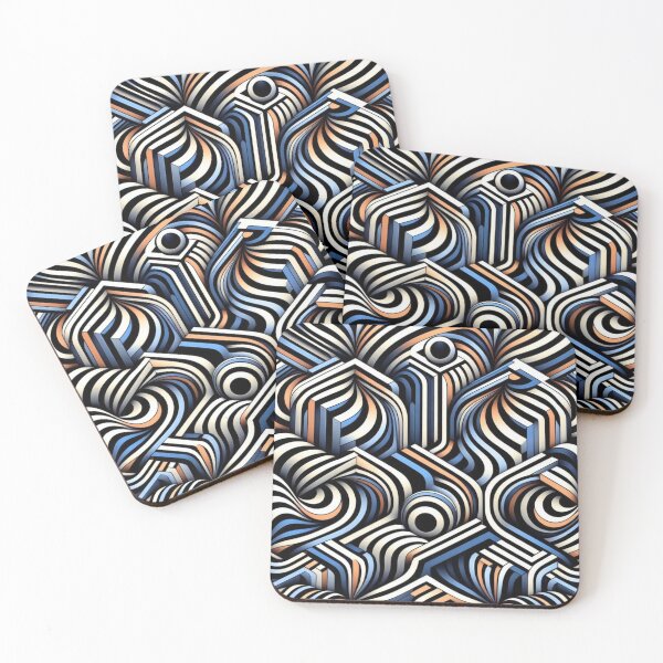 Item preview, Optical Illusion Op Art Fabric: Dynamic and Engaging Patterns designed and sold by Rui Fernandes.