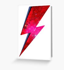 David Bowie - Ziggy Stardust Greeting Card