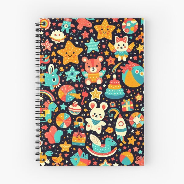Item preview, Playful Stars & Animals Children's Fabric: Bright and Cheerful Designs designed and sold by Rui Fernandes.