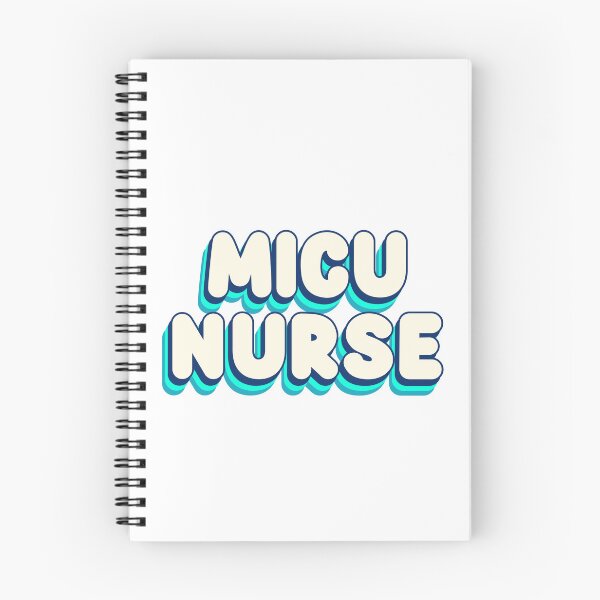 Item preview, MICU Nurse (Retro Aqua) designed and sold by Whackadoodletee.