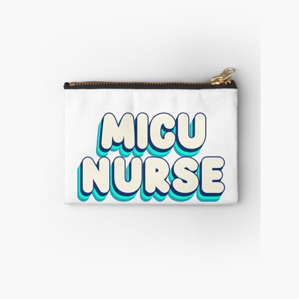 Item preview, MICU Nurse (Retro Aqua) designed and sold by Whackadoodletee.