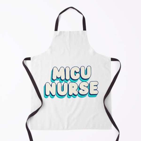 Item preview, MICU Nurse (Retro Aqua) designed and sold by Whackadoodletee.
