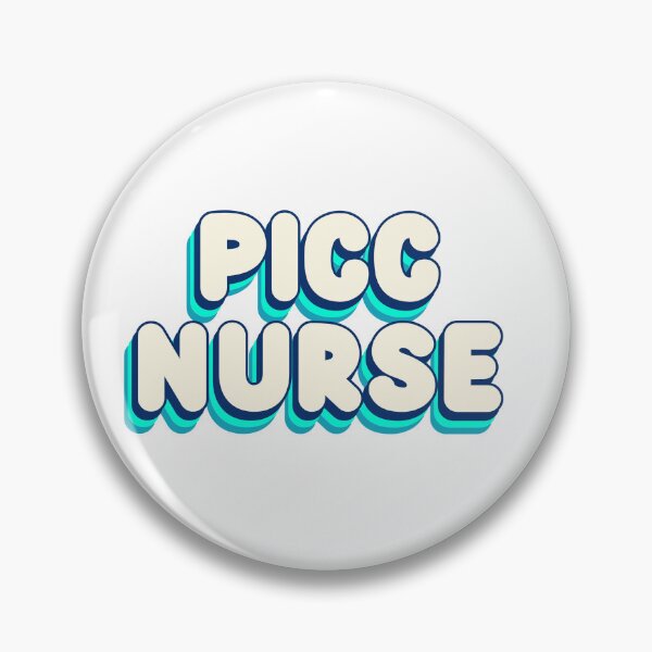 Item preview, PICC Nurse (Retro Aqua) designed and sold by Whackadoodletee.