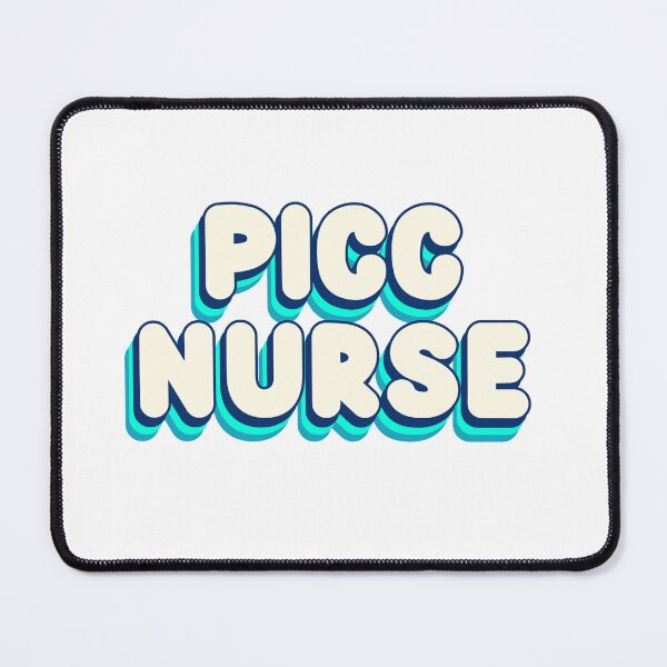 Item preview, PICC Nurse (Retro Aqua) designed and sold by Whackadoodletee.