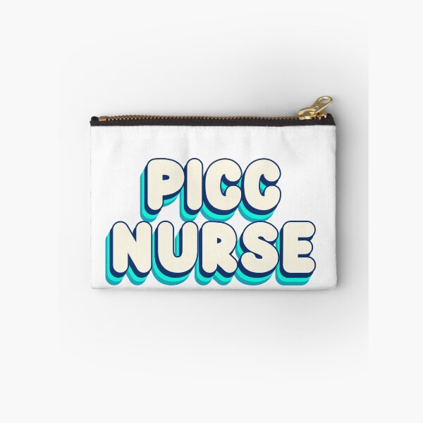 Item preview, PICC Nurse (Retro Aqua) designed and sold by Whackadoodletee.