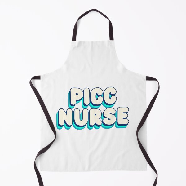 Item preview, PICC Nurse (Retro Aqua) designed and sold by Whackadoodletee.