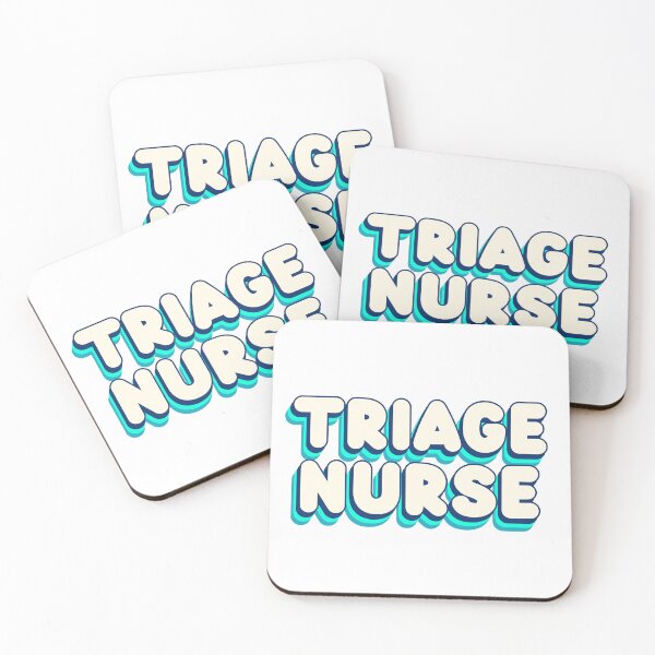 Item preview, Triage Nurse (Retro Aqua) designed and sold by Whackadoodletee.