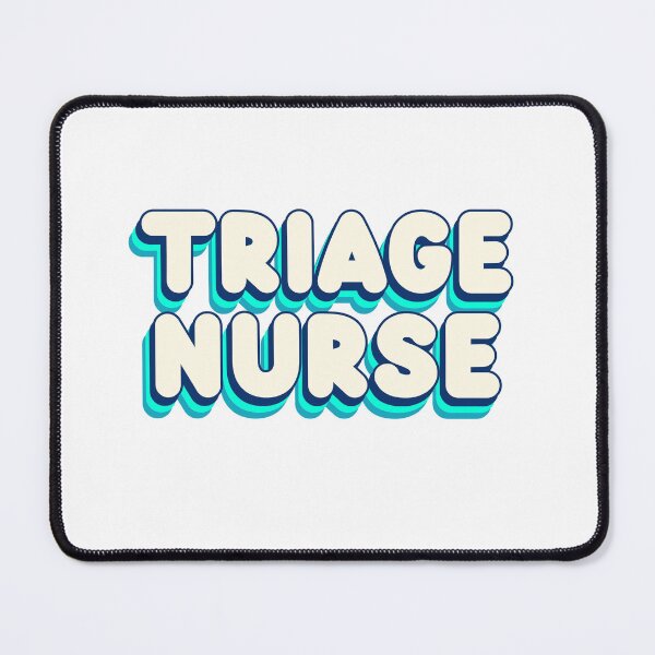 Item preview, Triage Nurse (Retro Aqua) designed and sold by Whackadoodletee.