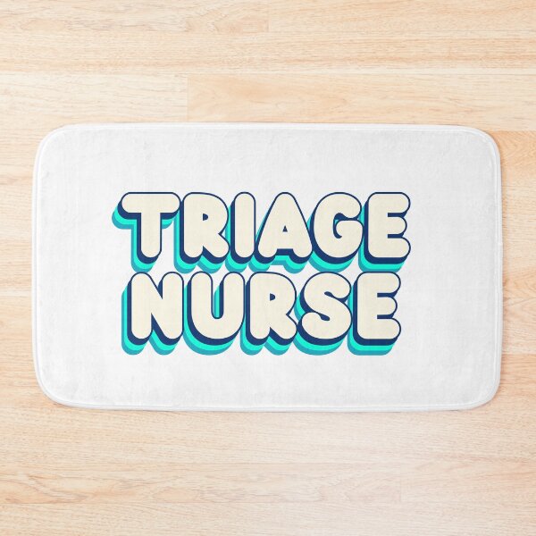 Item preview, Triage Nurse (Retro Aqua) designed and sold by Whackadoodletee.