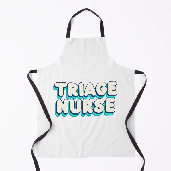 Item preview, Triage Nurse (Retro Aqua) designed and sold by Whackadoodletee.