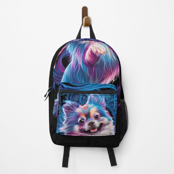Item preview, Colorful Playful Pomeranian designed and sold by RedTamah.