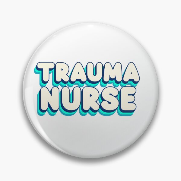 Artikelvorschau, Trauma-Krankenschwester (Retro Aqua) entworfen und verkauft von Whackadoodletee.