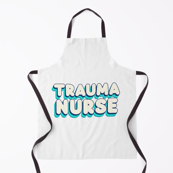 Item preview, Trauma Nurse (Retro Aqua) designed and sold by Whackadoodletee.
