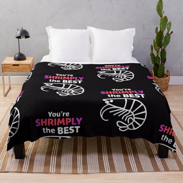 Item preview, You're Shrimply The Best Positive Motivational Quote designed and sold by TheArtOfPat.