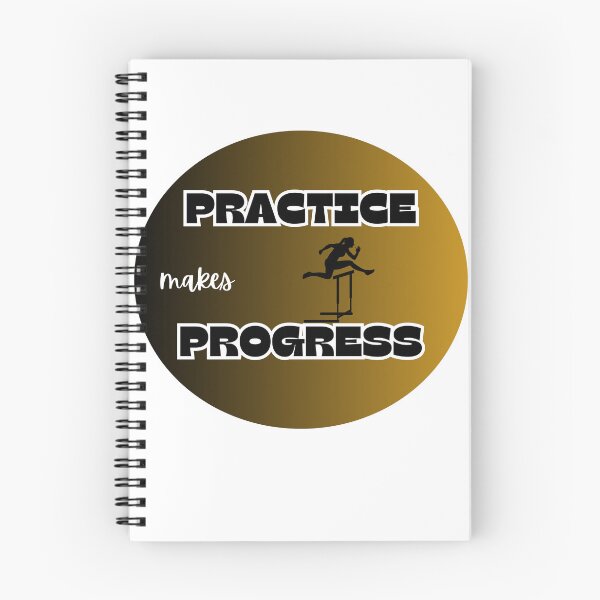 Item preview, practice makes progress, hurdle designed and sold by IFarty.