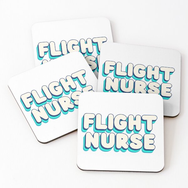 Item preview, Flight Nurse (Retro Aqua) designed and sold by Whackadoodletee.