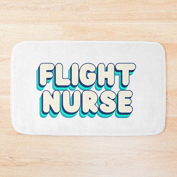 Item preview, Flight Nurse (Retro Aqua) designed and sold by Whackadoodletee.