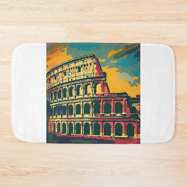 Item preview, Retro poster "The Colosseum" designed and sold by MidArtForge.
