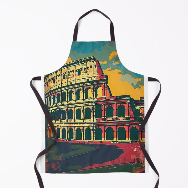Item preview, Retro poster "The Colosseum" designed and sold by MidArtForge.