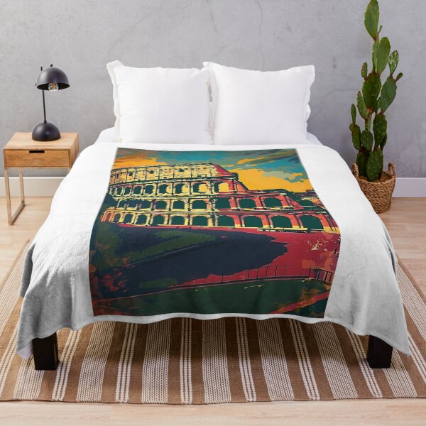 Item preview, Retro poster "The Colosseum" designed and sold by MidArtForge.