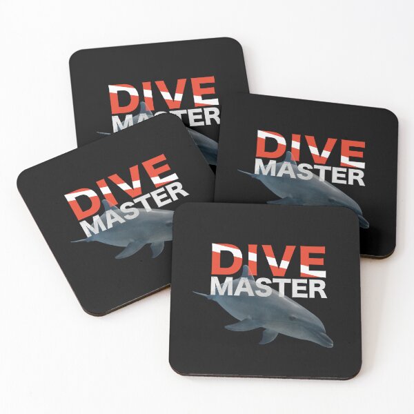 Item preview, Dive Flag - Dive Master Dolphin designed and sold by Gillesocean31.