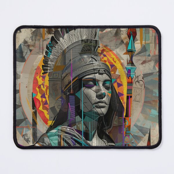 Item preview, Abstract Greek Goddess Athena Art designed and sold by All Souls Dream.