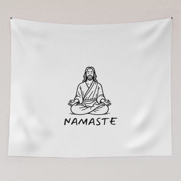 Item preview, Namaste Jesus Christian Yoga designed and sold by DivineMovement.