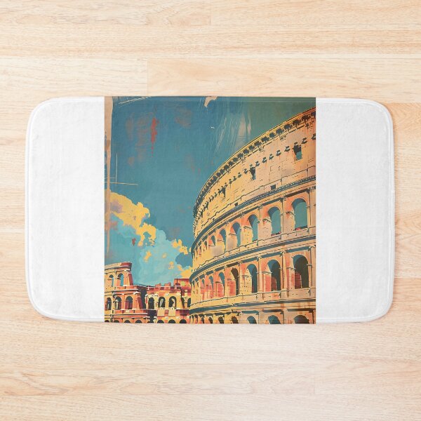 Item preview, Retro poster "The Colosseum" designed and sold by MidArtForge.