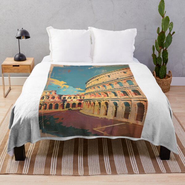 Item preview, Retro poster "The Colosseum" designed and sold by MidArtForge.