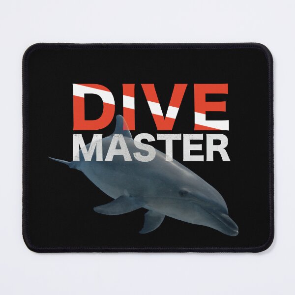 Item preview, Dive Flag - Dive Master Dolphin designed and sold by Gillesocean31.