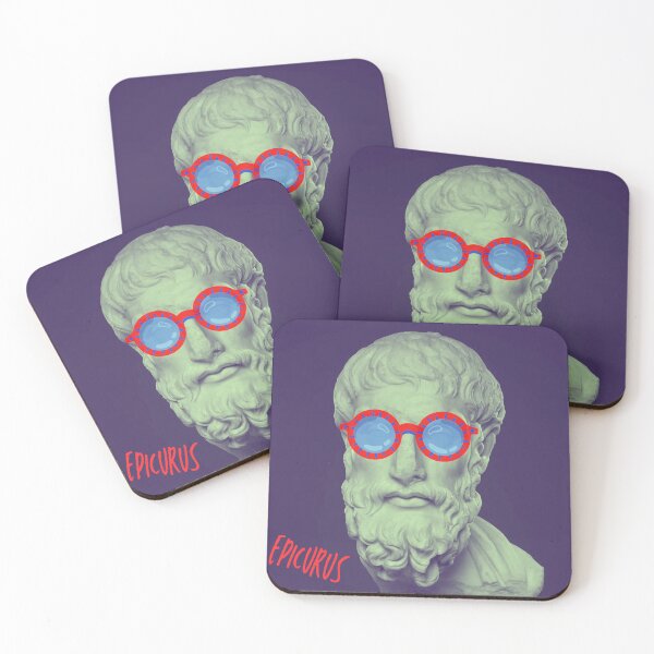 Item preview, Epicurus - Epicurean Greek Philosopher Fun Quote Gift Teacher Student Ancient philosophy - Thug life designed and sold by PHILOSOPHY-SWAG.