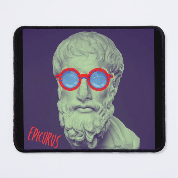 Item preview, Epicurus - Epicurean Greek Philosopher Fun Quote Gift Teacher Student Ancient philosophy - Thug life designed and sold by PHILOSOPHY-SWAG.