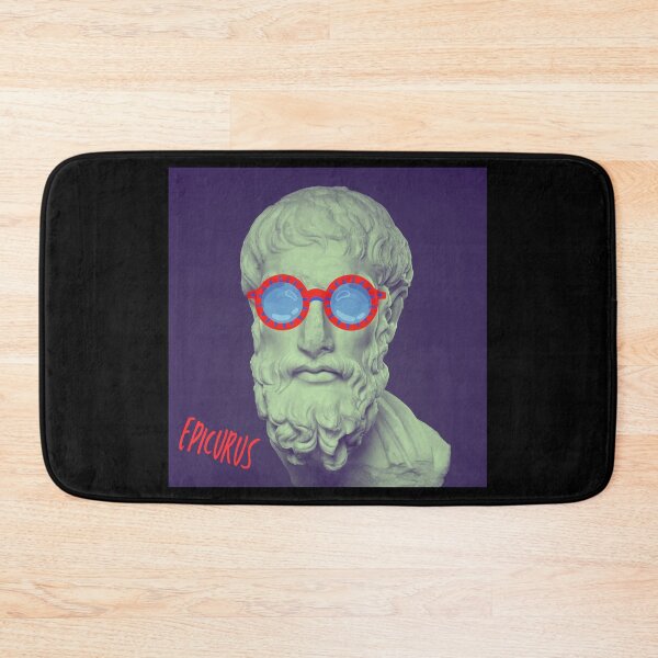 Item preview, Epicurus - Epicurean Greek Philosopher Fun Quote Gift Teacher Student Ancient philosophy - Thug life designed and sold by PHILOSOPHY-SWAG.