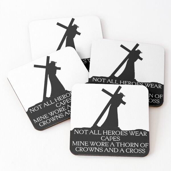 Item preview, My Hero Bore the Cross designed and sold by ChristianCowgrl.