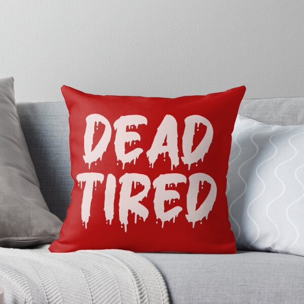 Item preview, PINK ON RED DEAD TIRED BLOOD DRIP designed and sold by RomeArtCo.